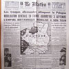 German troops attack Poland <BR>Mass mobilisation in France Today <BR>The British army takes action in its turn.